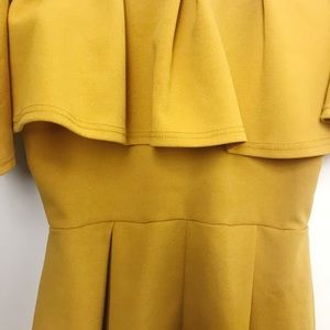 Fashion Nova Yellow Romper